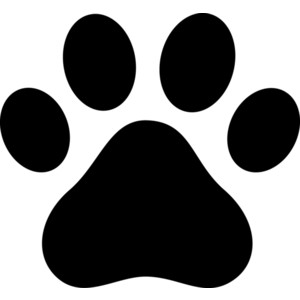 300x300 Paw Print Clipart Jpeg