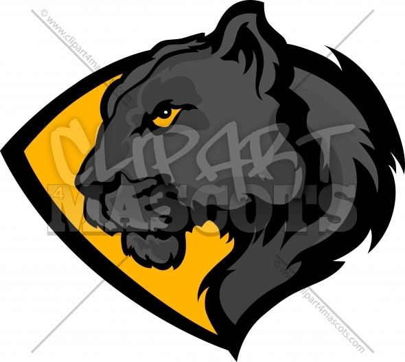 590x527 Panther Clipart Graphic Vector Cartoon