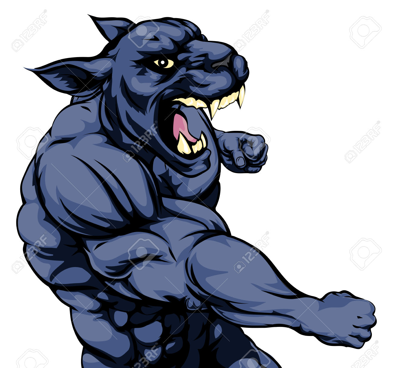 1300x1218 Top 81 Panther Clipart