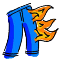 200x200 Pants On Fire Clipart