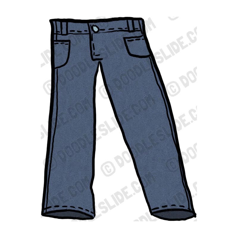 800x800 Clipart Jeans