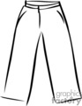 93x120 Pant Clip Art Image