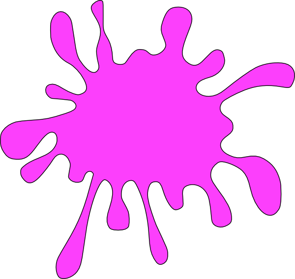 600x568 Splatter Clipart Crayon