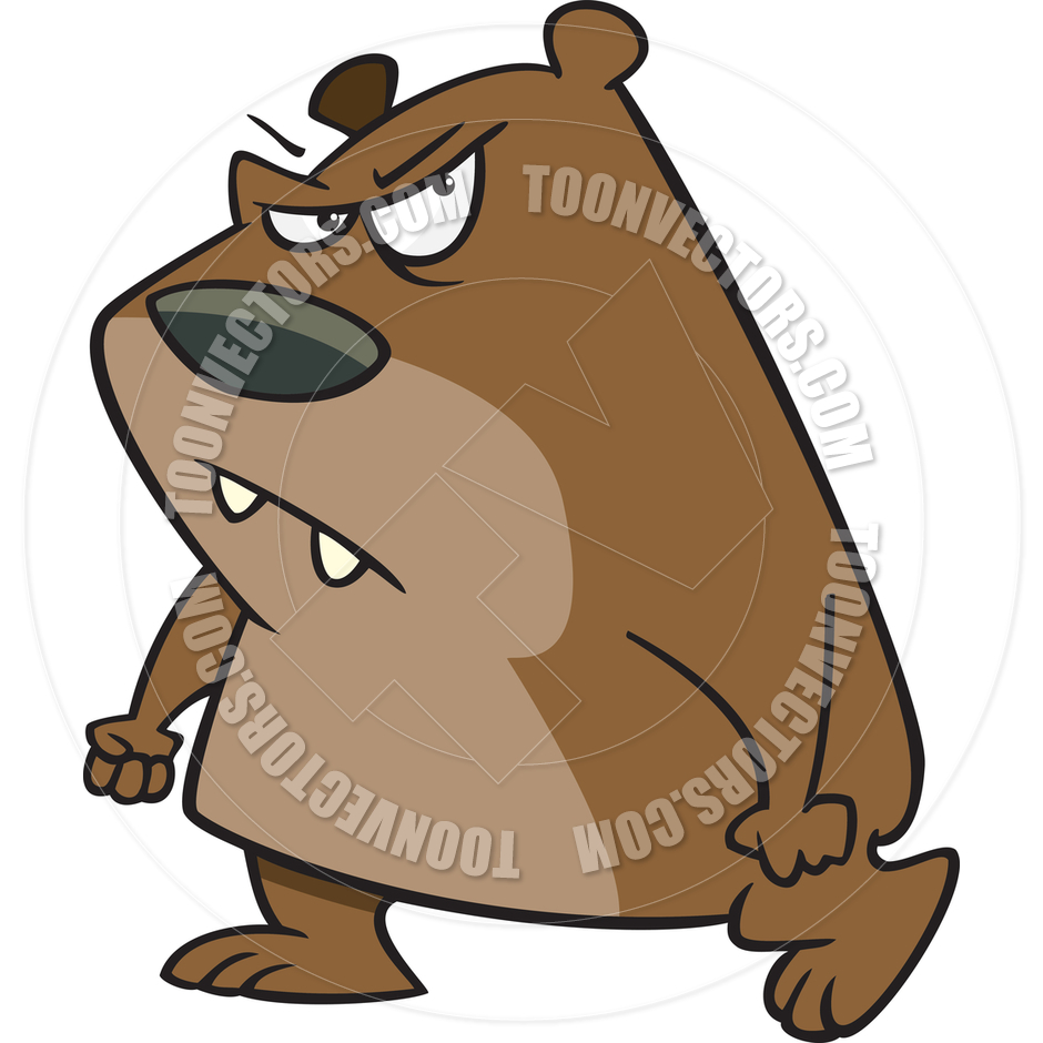 940x940 Brown Bear Clipart Angry