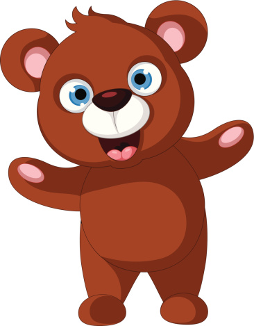 366x469 Clipart Of Bear Cubs
