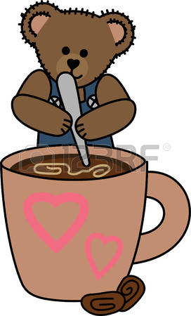272x450 Coffee Clipart Bear