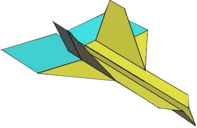 653x427 How To Fold The Wildebeest Paper Airplane