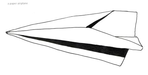 474x241 Paper Airplane Drawing Backgrounds