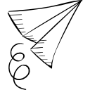 128x128 Paper Plane Icons