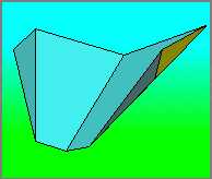 194x164 Paper Airplane Template