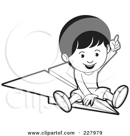 450x470 Royalty Free (Rf) Clipart Of Paper Airplanes, Illustrations