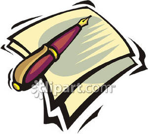 300x271 Fountain Pen On A Stack Of Papers