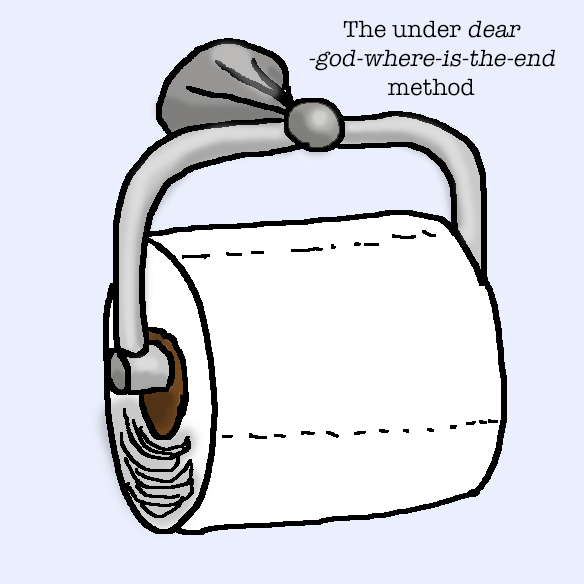 584x584 How To Hang Your Toilet Paper Peas And Cougars