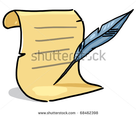 450x383 Quill Clipart Animated