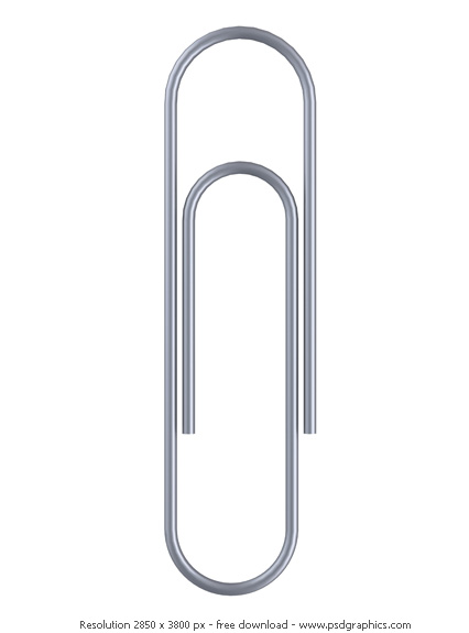 426x575 Paper Clip Psdgraphics