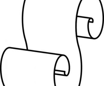 336x280 Leather Paper Scroll Clip Art Vector Clip Art Free Vector Free