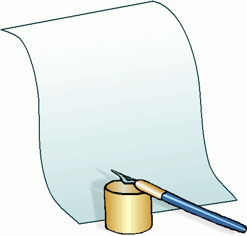 490x467 Best Pencil And Paper Clipart