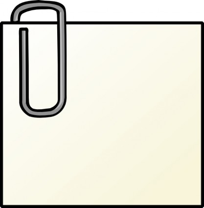 417x425 Post It Clipart Notepaper