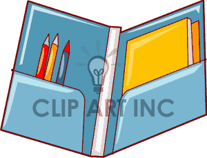 300x229 Paper In Folder Clipart