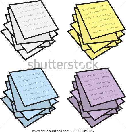 439x470 Stack Of Papers Clip Art Clipart