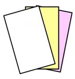 304x320 167 Sets Ncr Paper, 3 Part, Legal Size Reverse
