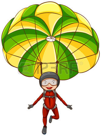 334x450 Parachute Clipart
