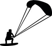 170x151 Royalty Free Parachute Clip Art