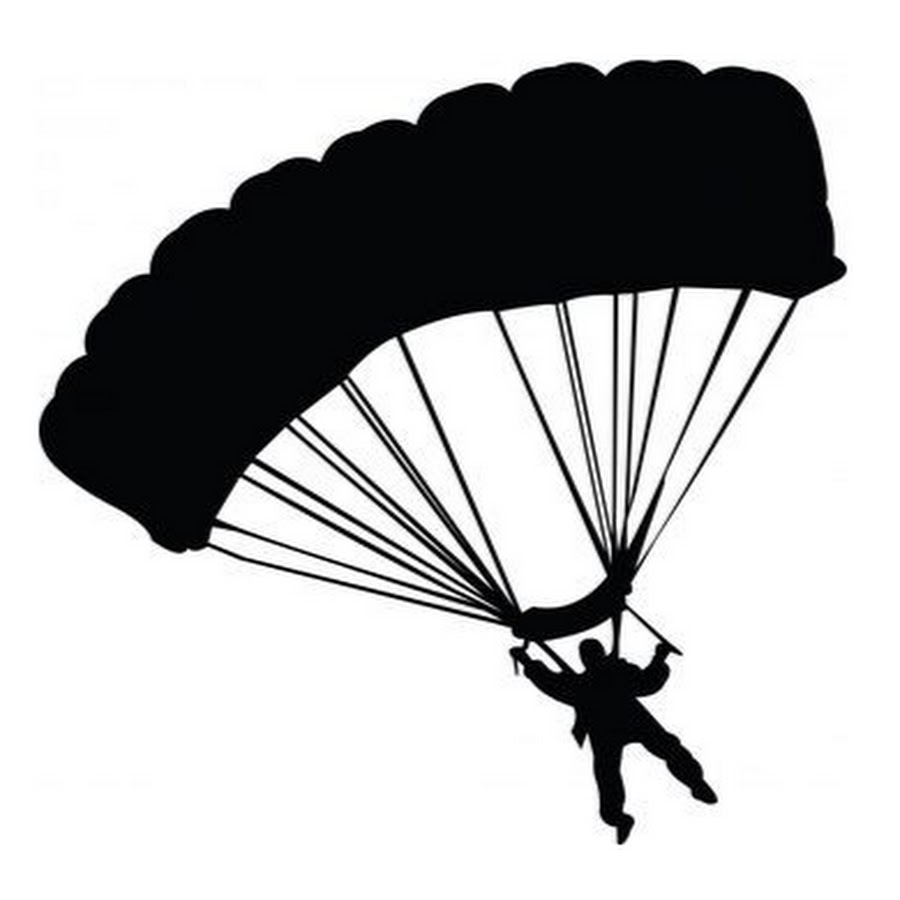 900x900 Parachute Clipart Guy