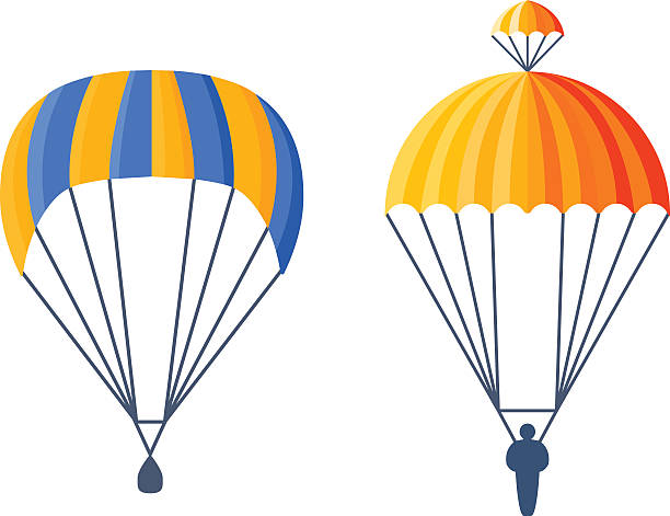 612x471 Parachute Clipart Vector