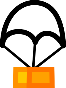 225x298 Parachute Clip Art