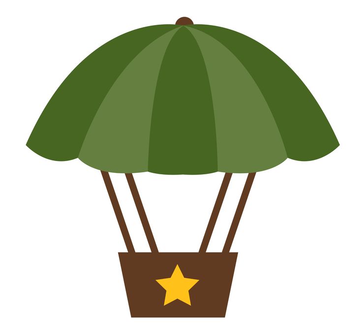 736x666 Parachute Clipart Soldier