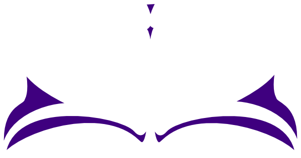 600x316 Purple One Paragraph Break Clip Art