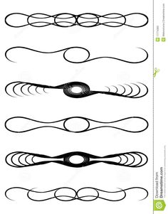 236x301 Vector Design Element, Paragraph Or Text Dividers, Beautiful Hand