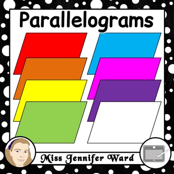 350x350 Parallelograms Clipart By Miss Jennifer Ward Teachers Pay Teachers