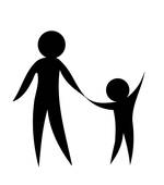 150x170 Parent Child Clip Art
