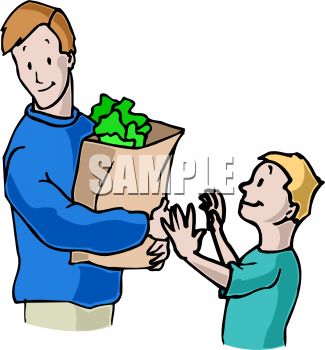 325x350 Parent Helping Clipart