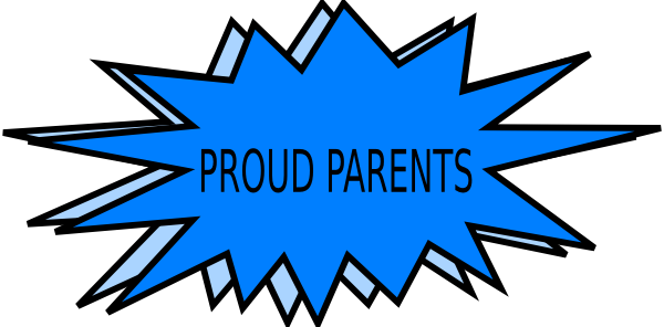 600x296 Proud Parents Clip Art