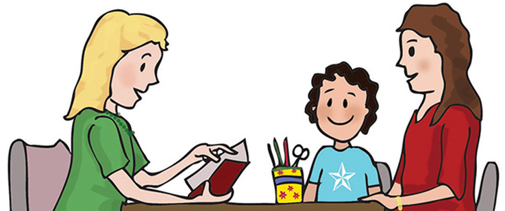 737x308 Parent Teacher Conference Clip Art