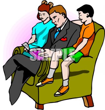 336x350 Parent Talking To Child Clipart
