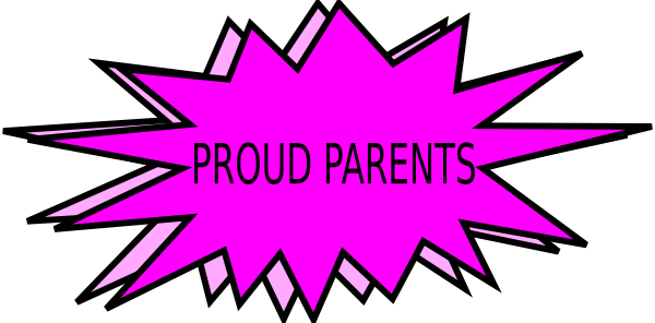 600x296 Proud Parents Clip Art
