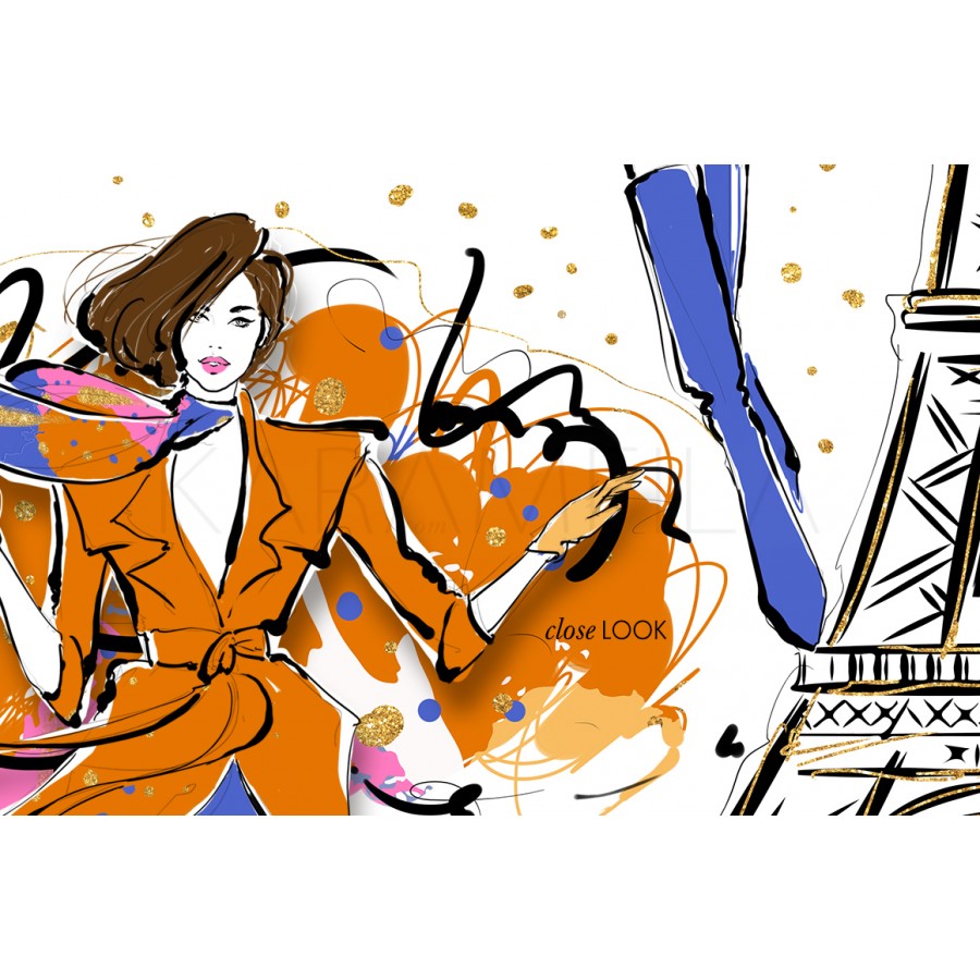 900x900 Paris Fall Clipart