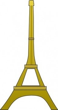 190x355 Eiffel Tower Clip Art Download 209 Clip Arts