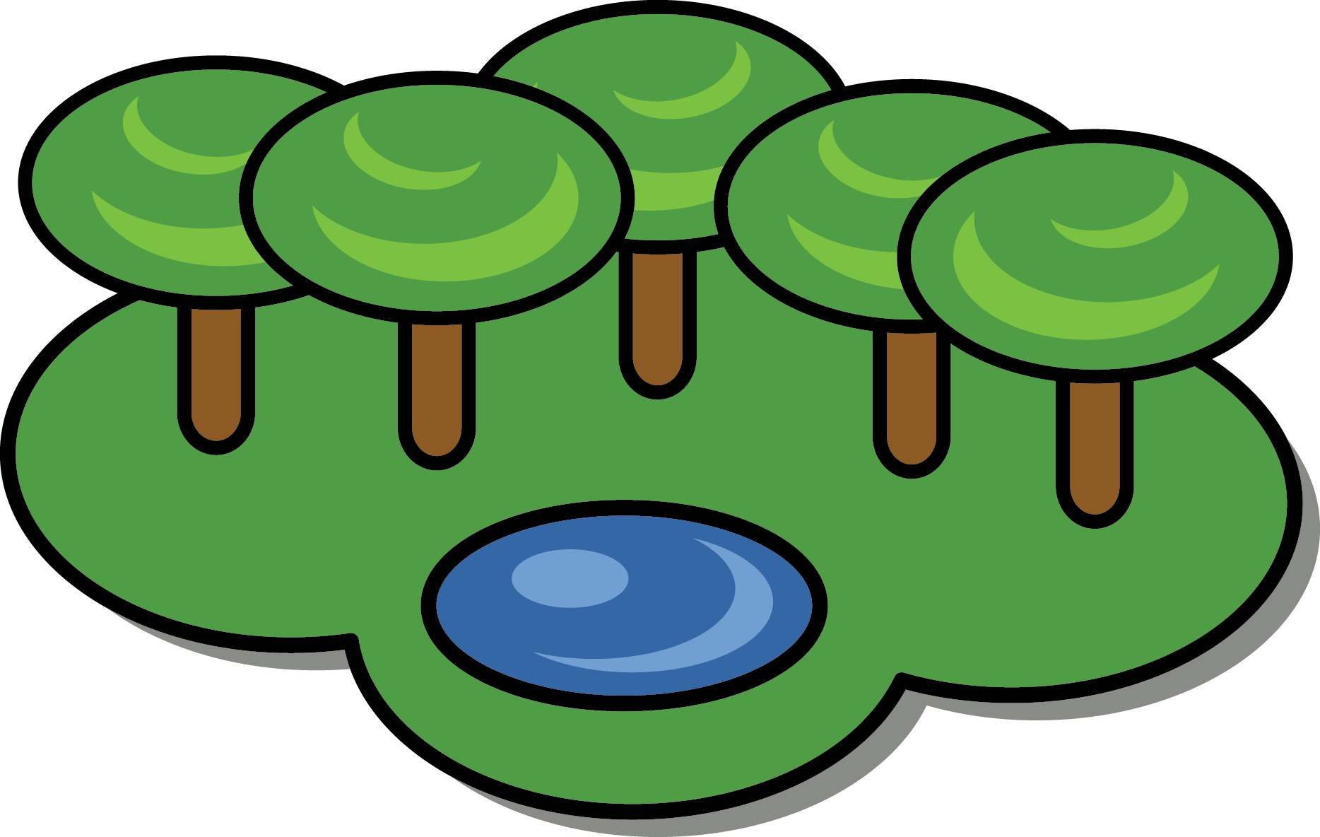 1868x1184 Top 73 Forest Clip Art