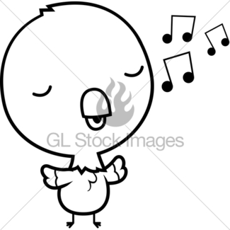 325x325 Cartoon Baby Parrot Pirate Gl Stock Images
