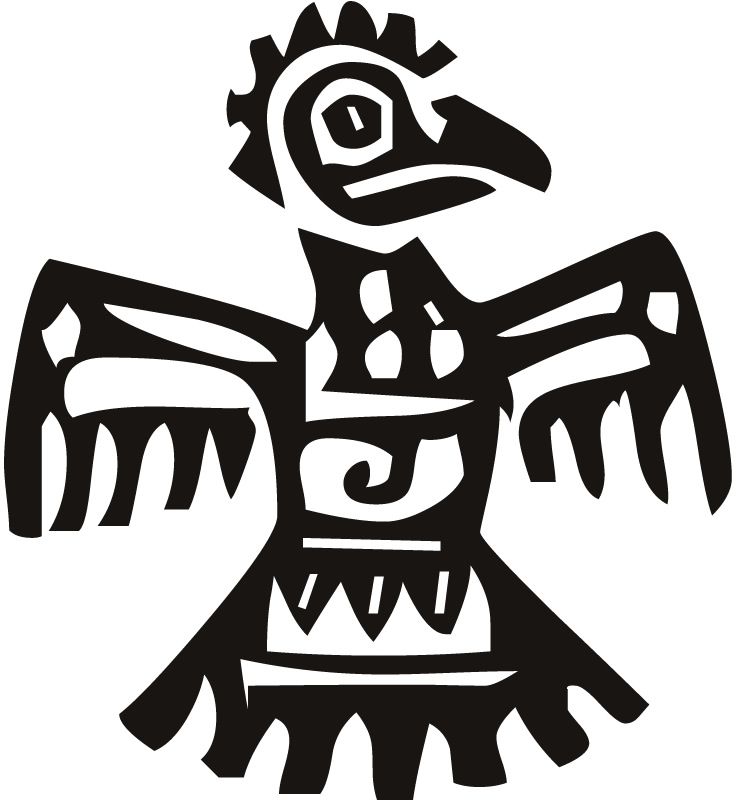 736x800 Aztec Clipart Black And White