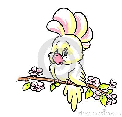 400x386 Best Parrot Cartoon Ideas Parrot Drawing