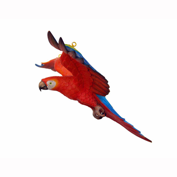 600x600 Parrot Flying (Red)