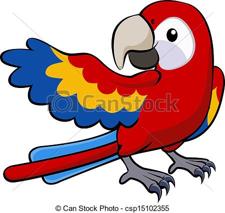 450x426 Parrot Clipart