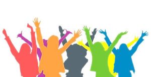 300x154 Crowd Clipart Panda