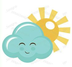 236x220 Pretty Cloud Cut File Svg Cutting File For Scrapbooking Sun Svg